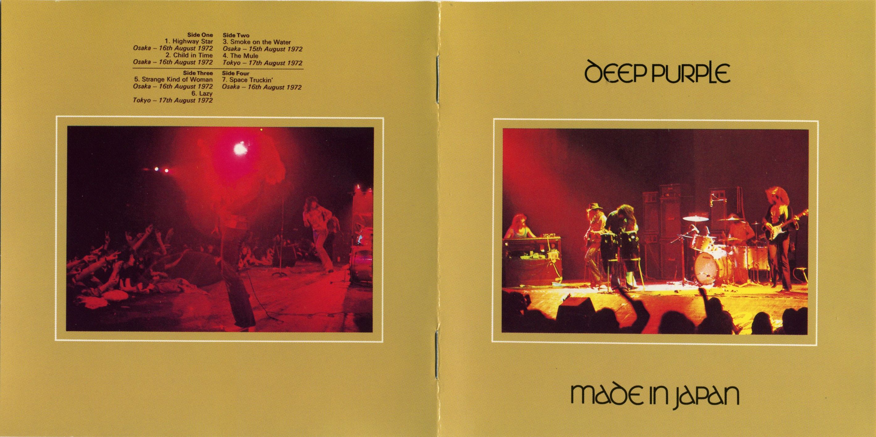 Made In Japan Deep Purple | Steve Hoffman Music Forums